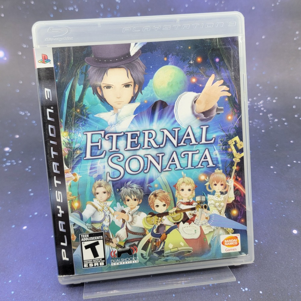Eternal Sonata Sony PlayStation 3 PS3 RPG Bandai Namco BLUS-30161 Complete CIB